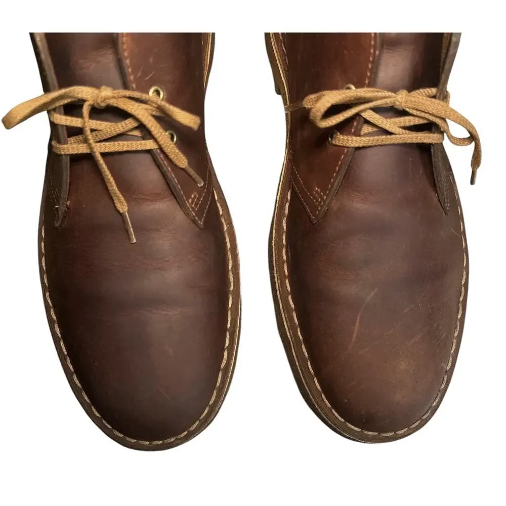 12 Clarks Originals Desert Boot Chukka Boots Beeswax Brown Men's Casual 26106562